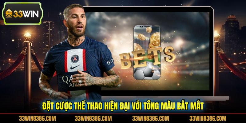 Đặt cược thể thao hiện đại với tông màu bắt mắt