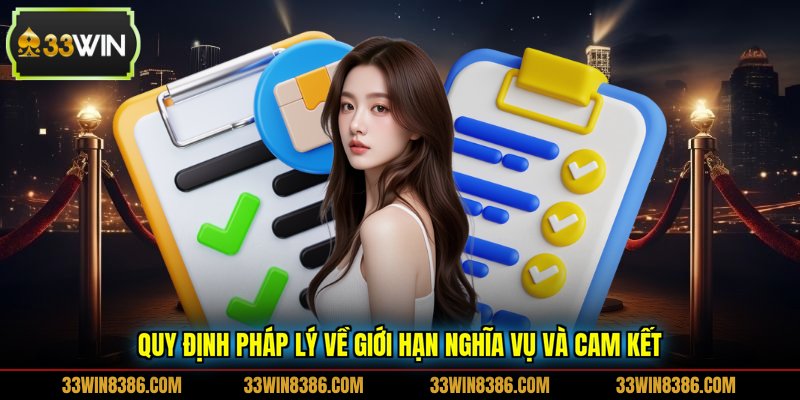 Quy định pháp lý về giới hạn nghĩa vụ và cam kết