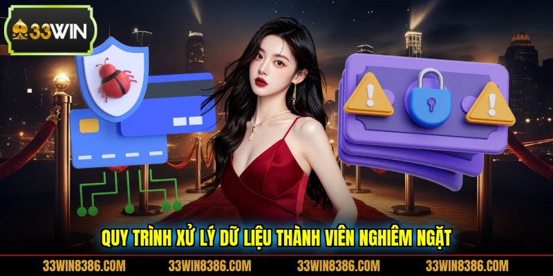 Quy trình xử lý dữ liệu thành viên nghiêm ngặt